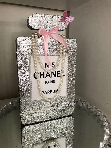 chanel bottle decor